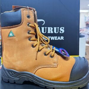 Men's Brown Safety Boots